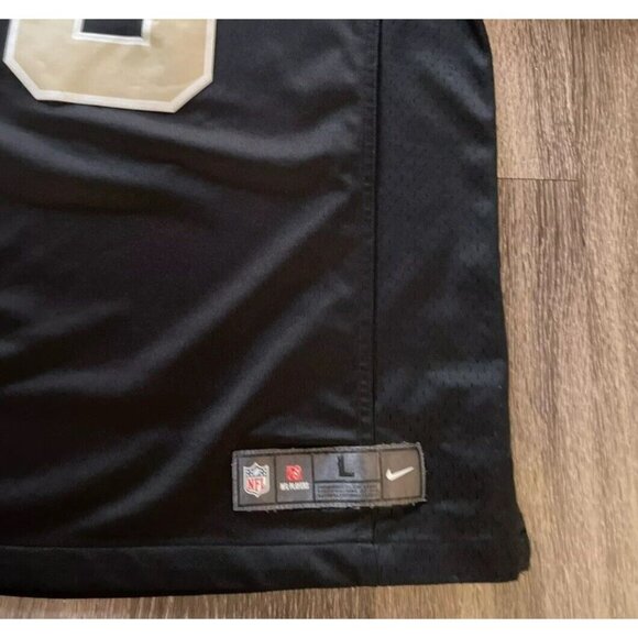 New Orleans Saints Nike Authentic On Field Football Drew Brees #9 Jersey Sz L - Picture 5 of 15